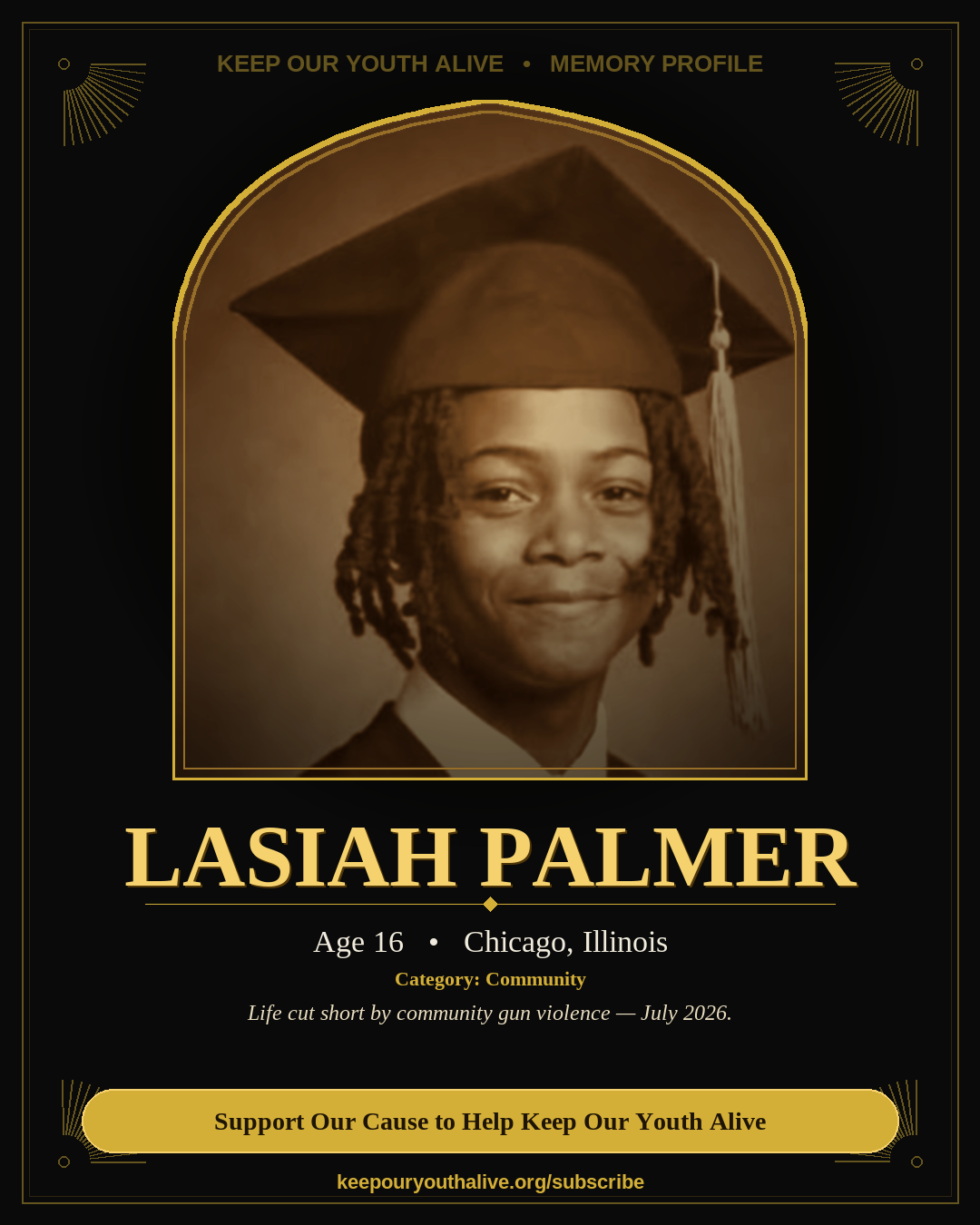 Lasiah Palmer — KOYA Memory Profile